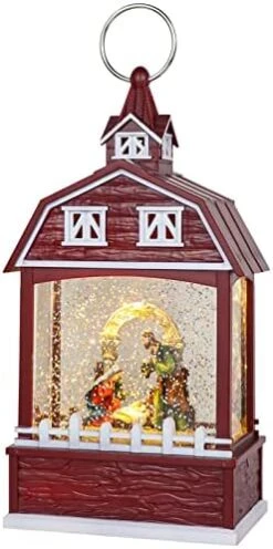 DRomance Christmas Music Snow Globe Lantern With 6 Hour Timer, USB Powered Battery Operated Lighted Water Singing Snow Globe For Mother’s Day Holiday Women Children Gift(Santa, 5 X 3.1 X 11.1 Inches) 10 DRomance Christmas Music Snow Globe Lantern With 6 Hour Timer, USB Powered Battery Operated Lighted Water Singing Snow Globe For Mother’s Day Holiday Women Children Gift(Santa, 5 X 3.1 X 11.1 Inches) -Department 56 Shop 41zCkKmC6L. AC