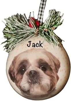 Personalized Beagle First Christmas Ornament 2023 - Decor For Christmas Tree, Bone, Paw, Photo, Family, Frame, Picture For Big Dogs, Puppies, Brindle, Small, Miniature And Beautiful Breeds -Department 56 Shop 41zSpy0mr3L. AC