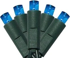 50 Count 5MM Wide Angle Led Christmas Lights Set,Outdoor Led String Lights For Garden Patio Christmas Trees Decoration,17 Feet Green Wire,Warm White 20 50 Count 5MM Wide Angle Led Christmas Lights Set,Outdoor Led String Lights For Garden Patio Christmas Trees Decoration,17 Feet Green Wire,Warm White -Department 56 Shop 41znoOchYWL. AC