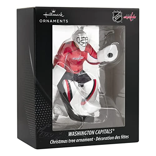 Hallmark NHL Washington Capitals Goalie Christmas Ornament 3 Hallmark NHL Washington Capitals Goalie Christmas Ornament - Image 3