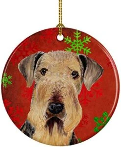 Caroline's Treasures Min Pin Red And Green Snowflakes Holiday Christmas Ceramic Ornament Christmas Tree Hanging Decorations For Home Christmas Holiday, Party, Gift, 3 In, Multicolor 23 Caroline's Treasures Min Pin Red And Green Snowflakes Holiday Christmas Ceramic Ornament Christmas Tree Hanging Decorations For Home Christmas Holiday, Party, Gift, 3 In, Multicolor -Department 56 Shop 51 YXV9BrqL. AC