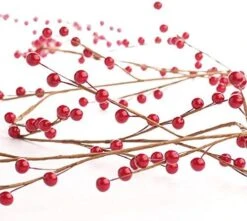 Factory Direct Craft 6 Feet Rich Red Berry Garland For Christmas Holiday Decorating 14 Factory Direct Craft 6 Feet Rich Red Berry Garland For Christmas Holiday Decorating -Department 56 Shop 510 OBK9a1L. AC