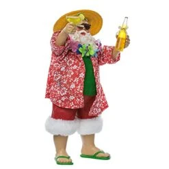 Kurt Adler Fabriche' Beach Santa, 10-Inch, 2-Piece Set -Department 56 Shop 5100ijqiYLL