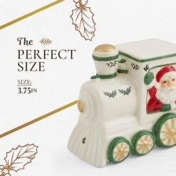 Spode Christmas Tree Village Train Figurine | Christmas Decorations | Small Christmas Figurines | Christmas Decor Train | Train For Christmas Village - 3.75" -Department 56 Shop 510WM8fTQqL