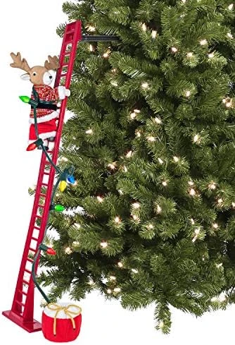 Mr. Christmas Super Climber Musical Animated Indoor, Plastic, Christmas Decoration, 42 Inches, White Santa 13 Mr. Christmas Super Climber Musical Animated Indoor, Plastic, Christmas Decoration, 42 Inches, White Santa - Image 13