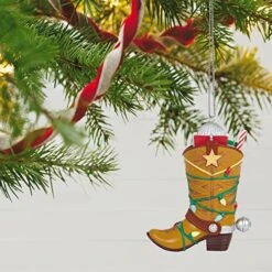 Hallmark Keepsake Christmas Ornament 2022, Silver Bells And Silver Spurs 11 Hallmark Keepsake Christmas Ornament 2022, Silver Bells And Silver Spurs -Department 56 Shop 510mkxaACHL