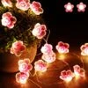 Cherry Blossom Flower String Lights For Girl Bedroom, Pink Fairy Lights 13 Feet 40 LEDs USB And Battery Operated Decorative String Lights Indoor Outdoor (1 Pack) 12 Cherry Blossom Flower String Lights For Girl Bedroom, Pink Fairy Lights 13 Feet 40 LEDs USB And Battery Operated Decorative String Lights Indoor Outdoor (1 Pack) -Department 56 Shop 510p6au4MuL