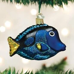 Old World Christmas Fish Collection Glass Blown Ornaments For Christmas Tree Pacific Blue Tang 16 Old World Christmas Fish Collection Glass Blown Ornaments For Christmas Tree Pacific Blue Tang -Department 56 Shop 510vXFtdSZL