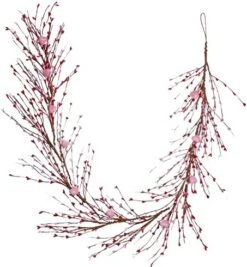 J'FLORU Fall Garland,5FT Fall Pip Berry Garland Artificial Autumn Garland For Fall Home Decor(Orange) -Department 56 Shop 510w8t60l4L. AC