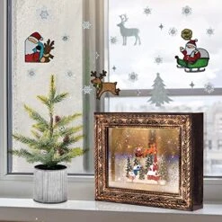 KPCB Photo Snow Globe Picture Frame, Christmas Picture Frame With Snowflake -Department 56 Shop 511EkkpcdjL