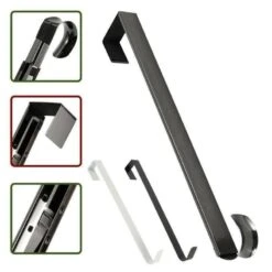 TEMKIN PAKMED Door Hooks 1pc Floral Wreath Hanger Over The Door Large Wreath Metal Hook For Door Hanger Xmas Party Supplies Door Coat Hanger Hooks 9 TEMKIN PAKMED Door Hooks 1pc Floral Wreath Hanger Over The Door Large Wreath Metal Hook For Door Hanger Xmas Party Supplies Door Coat Hanger Hooks -Department 56 Shop 511PvztbxjL 1