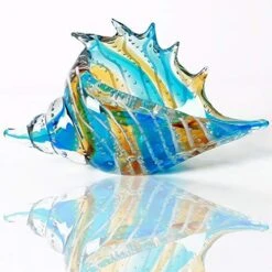 EUSTUMA Hand Blown Glass Crab Figurines Ornament,Sea Animal Ornament For Home Decor,Sea Animals Collection For Birthday Gift. -Department 56 Shop 512PDVYb7kL. AC