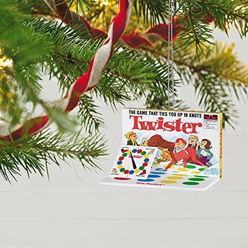 Hallmark Keepsake Christmas Ornament 2021, Hasbro Twister Family Game Night 5 Hallmark Keepsake Christmas Ornament 2021, Hasbro Twister Family Game Night - Image 5