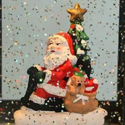 Eldnacele Lighted Musical Christmas Train Snow Globe Lantern With Santa, Battery Operated Water Glittering Lantern With Music And 6H Timer Christmas Table Centerpiece Decoration And Gift 13 Eldnacele Lighted Musical Christmas Train Snow Globe Lantern With Santa, Battery Operated Water Glittering Lantern With Music And 6H Timer Christmas Table Centerpiece Decoration And Gift -Department 56 Shop 513hoQQNBvL