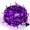 Purple Lights Christmas - 320 LED 35m/115ft 8 Modes End-to-End Plug In Indoor/Outdoor Waterproof Decorative Inside/Outside Fairy Twinkle Xmas Tree String Lights For Halloween/Wedding/Patio/Room/Home 22 Purple Lights Christmas - 320 LED 35m/115ft 8 Modes End-to-End Plug In Indoor/Outdoor Waterproof Decorative Inside/Outside Fairy Twinkle Xmas Tree String Lights For Halloween/Wedding/Patio/Room/Home -Department 56 Shop 5145rJxPimL