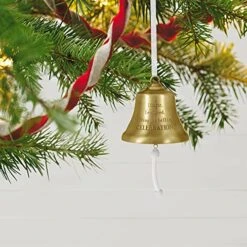Hallmark Keepsake Christmas Ornament 2021 Year-Dated, Cancer Survivor's Bell, Metal -Department 56 Shop 514IrQeaPjS