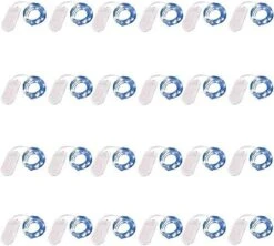 24 Pack Fairy Lights Battery Operated 6.6ft 20 Led Mini String Lights Silver Wire Starry Lights For DIY Wedding Party Festival Halloween Christmas (Cool White) 21 24 Pack Fairy Lights Battery Operated 6.6ft 20 Led Mini String Lights Silver Wire Starry Lights For DIY Wedding Party Festival Halloween Christmas (Cool White) -Department 56 Shop 514RtkHhTAL. AC