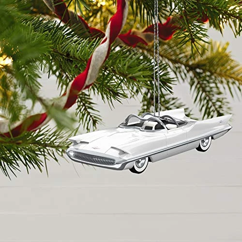 Hallmark Keepsake Christmas Ornament 2020, Legendary Concept Cars 1955 Lincoln Futura, Metal (1999QXR9234) 4 Hallmark Keepsake Christmas Ornament 2020, Legendary Concept Cars 1955 Lincoln Futura, Metal (1999QXR9234) - Image 4