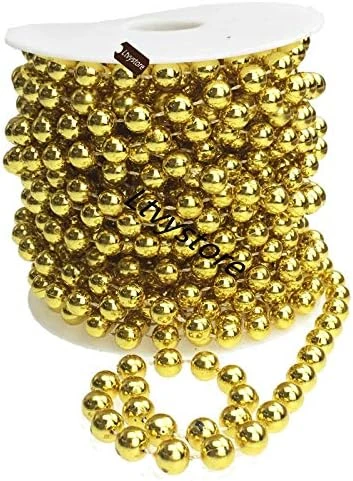 Ltvystore 82Feet/25Meter Length Roll Beige Pearl String Party Garland Wedding Centerpieces Bridal Bouquet Crafts Christmas Tree Decoration 12 Ltvystore 82Feet/25Meter Length Roll Beige Pearl String Party Garland Wedding Centerpieces Bridal Bouquet Crafts Christmas Tree Decoration - Image 12