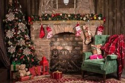 RECUTMS 40Pcs Plastic Snowflake Ornaments Christmas Glitter Snowflakes Hanging Crafts For Wedding Birthday Home Xmas Tree Window Door Accessories,4 Inches,2 Pattern (Champagne) -Department 56 Shop 515MOb9zSZL