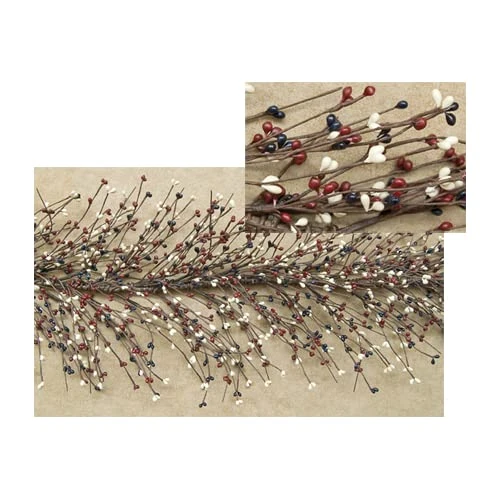 CWI Country Mix Garland - 4ft - Artificial Garland For Mantle, Arch, Table, And Entryway 1 CWI Country Mix Garland - 4ft - Artificial Garland For Mantle, Arch, Table, And Entryway