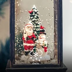 9" Cardinal Scene Christmas Trees Snow Globe With Swirling Glitter - Music Box -Department 56 Shop 516TtGZ2ZmL