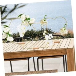 Didiseaon Home Decor Metal Macrame Ring Wedding Metal Flower Stand Home Decor Wedding Decorations Hoop 5 Sets Wedding Decorations -Department 56 Shop 516qp7obL9L