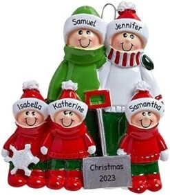 Personalized Family Ornament 2022 - Family Of 7 Christmas Ornaments 2022 - Snow Family Ornaments 2022 Family Of 7 Snow Ornaments Christmas Ornament Snow 2022 - Free Customization 18 Personalized Family Ornament 2022 - Family Of 7 Christmas Ornaments 2022 - Snow Family Ornaments 2022 Family Of 7 Snow Ornaments Christmas Ornament Snow 2022 - Free Customization -Department 56 Shop 518Flr3bL. AC