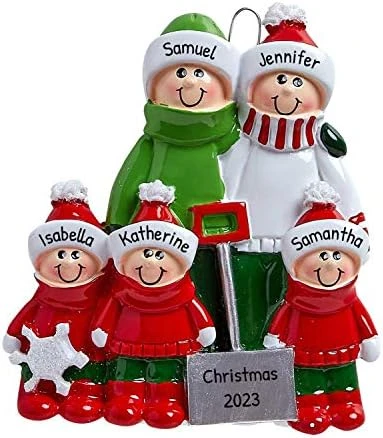 Personalized Family Ornament 2022 - Family Of 7 Christmas Ornaments 2022 - Snow Family Ornaments 2022 Family Of 7 Snow Ornaments Christmas Ornament Snow 2022 - Free Customization 8 Personalized Family Ornament 2022 - Family Of 7 Christmas Ornaments 2022 - Snow Family Ornaments 2022 Family Of 7 Snow Ornaments Christmas Ornament Snow 2022 - Free Customization - Image 8