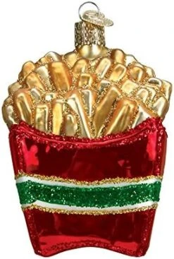 Old World Christmas Glass Blown Ornament With S-Hook And Gift Box, Food Collection (Avocado) -Department 56 Shop 518QA2iV6RL. AC