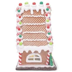 RAZ Imports Kringle Candy Co. 11.5" Gingerbread Lighted Lodge -Department 56 Shop 51BXbNJH9UL