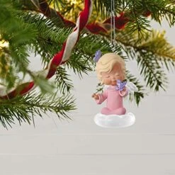 Hallmark Keepsake Christmas Ornament 2019 Year Dated Mary’s, Hyacinth Angel -Department 56 Shop 51Bp1IItUAL