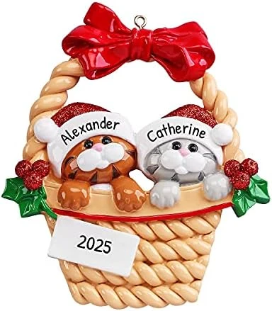 Personalized Pet Ornaments 2022 - Custom Cat Ornament 2022 - Christmas Kitten Ornament Cat Lady Ornament Personalized Cat Ornaments For Christmas Tree 2022 - Free Customization 10 Personalized Pet Ornaments 2022 - Custom Cat Ornament 2022 - Christmas Kitten Ornament Cat Lady Ornament Personalized Cat Ornaments For Christmas Tree 2022 - Free Customization - Image 10