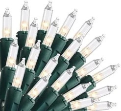 Joiedomi 200(2x100) Counts Clear Green Wire Christmas Lights, Warm White String Lights For Indoor Or Outdoor Christmas Decorations 18 Joiedomi 200(2x100) Counts Clear Green Wire Christmas Lights, Warm White String Lights For Indoor Or Outdoor Christmas Decorations -Department 56 Shop 51D6NHUipfL. AC 1