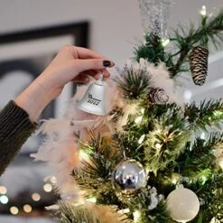 Holiday Jingle 2022 Christmas Ornament Silver Bell - 2022 Bell Ornament – Christmas Bell Ornament 2022–Real Bell Christmas Decoration With Red Ribbon, 2022 Silver -Department 56 Shop 51DE7JaxoJL