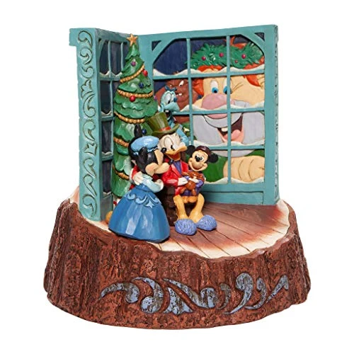 Enesco Jim Shore Disney Traditions Mickey's Christmas Carol Scrooge McDuck Figurine, 8 Inch, Multicolor 3 Enesco Jim Shore Disney Traditions Mickey's Christmas Carol Scrooge McDuck Figurine, 8 Inch, Multicolor - Image 3