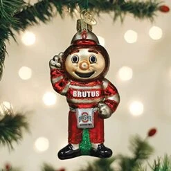 Old World Christmas Ornaments Ohio State Brutus Buckeye Glass Blown Ornaments For Christmas Tree 12 Old World Christmas Ornaments Ohio State Brutus Buckeye Glass Blown Ornaments For Christmas Tree -Department 56 Shop 51DXVrENJdS