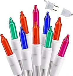 Brizled Clear Christmas Lights, 300 Count 69.6ft Incandescent White Lights String, Connectable 120V UL Certified Indoor/Outdoor White Light On White Wire For Room, Birthday, Wedding, Party, Warm White 18 Brizled Clear Christmas Lights, 300 Count 69.6ft Incandescent White Lights String, Connectable 120V UL Certified Indoor/Outdoor White Light On White Wire For Room, Birthday, Wedding, Party, Warm White -Department 56 Shop 51E9J7j0mL. AC