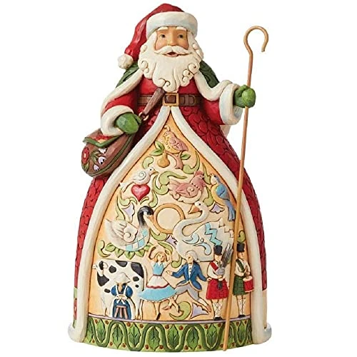Enesco Gift Enesco Jim Shore Heartwood Creek Twelve Days Of Christmas Santa Figurine 6008876 1 Enesco Gift Enesco Jim Shore Heartwood Creek Twelve Days Of Christmas Santa Figurine 6008876