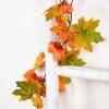 Lvydec 2 Pack Maple Leaves Fall Garland - 6.5ft/Strand Artificial Fall Foliage Garland Colorful Autumn Decoration For Home Wedding Party Thanksgiving -Department 56 Shop 51EmezrzUmL