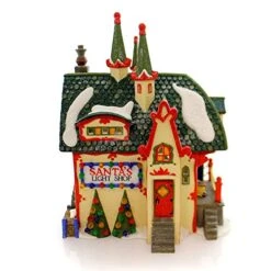 Department 56 Dept 56 Buildings SANTA'S LIGHT SHOP 56397 North Pole Series New