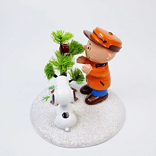 Department 56 Peanuts Charlie Brown & Snoopy The Perfect Tree Figurine | Hand-Crafted & Hand-Painted 2.76 Inch 3 Department 56 Peanuts Charlie Brown & Snoopy The Perfect Tree Figurine | Hand-Crafted & Hand-Painted 2.76 Inch - Image 3
