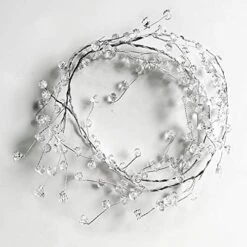40" Clear Diamond Beaded Garlands Wire String Acrylic Crystal Garland Wedding Party Decoration Wreath DIY Wedding Centerpiece Decor Crystal Diamond Branch (Pack Of 2) 9 40" Clear Diamond Beaded Garlands Wire String Acrylic Crystal Garland Wedding Party Decoration Wreath DIY Wedding Centerpiece Decor Crystal Diamond Branch (Pack Of 2) -Department 56 Shop 51F7wU4gIQL. AC