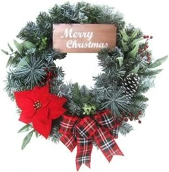 Fraser Hill Farm 42" Christmas Holiday 5 Candle Holder Centerpiece With Pine, Red Berries And Gold Leaf Accents, FF042CHTT003-0GR -Department 56 Shop 51GcBrYGqiL. AC