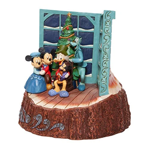 Enesco Jim Shore Disney Traditions Mickey's Christmas Carol Scrooge McDuck Figurine, 8 Inch, Multicolor 1 Enesco Jim Shore Disney Traditions Mickey's Christmas Carol Scrooge McDuck Figurine, 8 Inch, Multicolor
