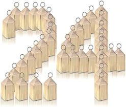 Christmas Decorations, 24Pcs Christmas Tree Ornaments, Hanging Christmas Lanterns, RGB Colors Changing LED Flameless Lantern, Battery Included, Xmas Winter Home Holiday Party Decor, Table Centerpieces -Department 56 Shop 51GuLj7lWKL. AC