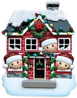 Personalized Brick House With Faces Family Of 5 Christmas Tree Ornament 2022 - New Home/New Apartment/New House Ornament - Door Ornament - Free Personalization 16 Personalized Brick House With Faces Family Of 5 Christmas Tree Ornament 2022 - New Home/New Apartment/New House Ornament - Door Ornament - Free Personalization -Department 56 Shop 51I0mFbHFJL. AC