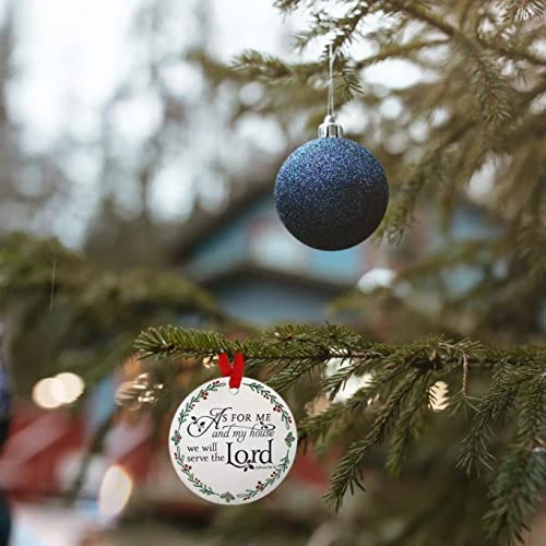The Lord Hanging Keepsake Ornaments Christian Gifts Christmas Tree Hanging Ornaments For Home Pray Trust In The Lord With All Your Heart 3 The Lord Hanging Keepsake Ornaments Christian Gifts Christmas Tree Hanging Ornaments For Home Pray Trust In The Lord With All Your Heart - Image 3