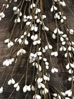 Gorgeous Primitive Cream/Off-White 55 Inch Pip Rice Berry GARLAND Flexible/ Bendable -Department 56 Shop 51JLoAV9PTL