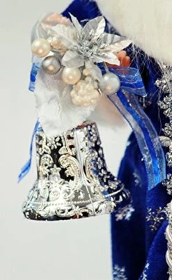 Windy Hill Collection 16" Inch Standing Royal Blue Santa Claus Christmas Figurine Figure Decoration 416110 -Department 56 Shop 51KCbxkaK8L